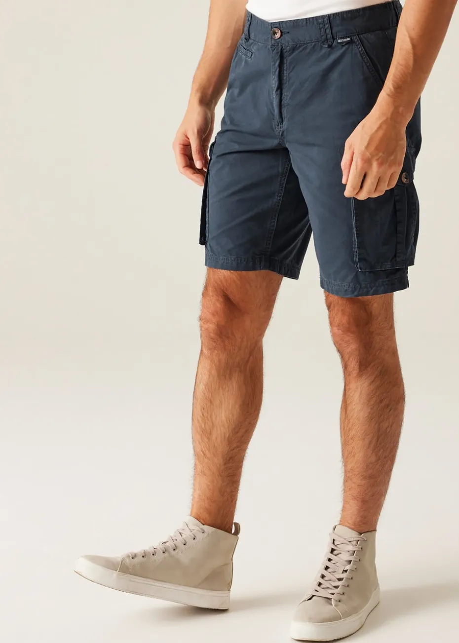 Regatta Navy Shorebay II Multi-Pocket Shorts