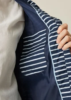 Regatta Navy Stripe Bayletta II Waterproof Breathable Isotex Jacket