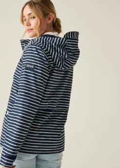 Regatta Navy Stripe Bayletta II Waterproof Breathable Isotex Jacket