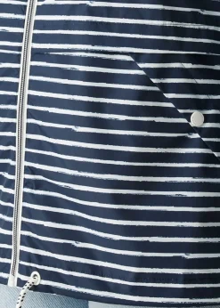 Regatta Navy Stripe Bayletta II Waterproof Breathable Isotex Jacket
