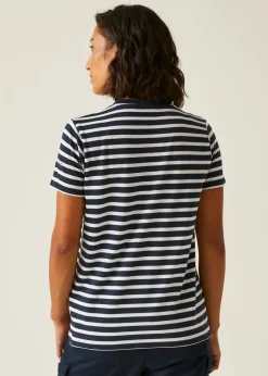 Regatta Navy Stripe Bayletta Tee
