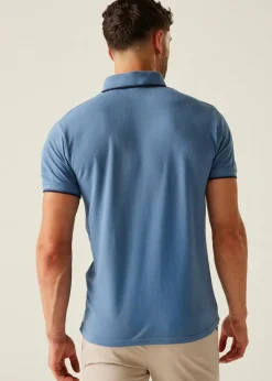 Regatta Pastel Blue Tipping Tadeo II Polo Shirt