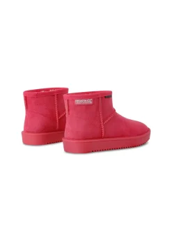 Regatta Pink Potion Kids' Risely Waterproof Fur Lined Boots