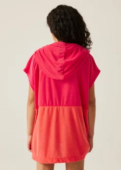 Regatta Pop Peach Bloom Kids Towel II Robe (3- 13 Yrs)