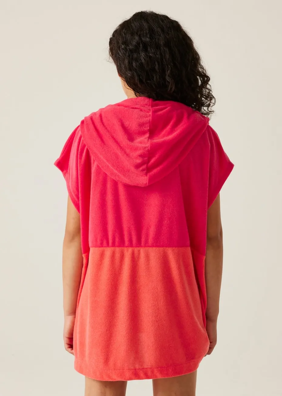 Regatta Pop Peach Bloom Kids Towel II Robe (3- 13 Yrs)