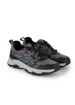 Regatta Seal Grey Peach Bloom Blaze Water Repellent Trainers