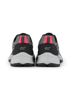 Regatta Seal Grey Peach Bloom Blaze Water Repellent Trainers