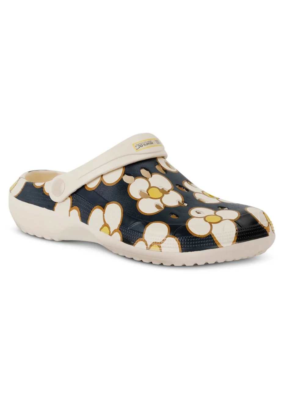 Regatta Spinning Flower Black Orla Clogs