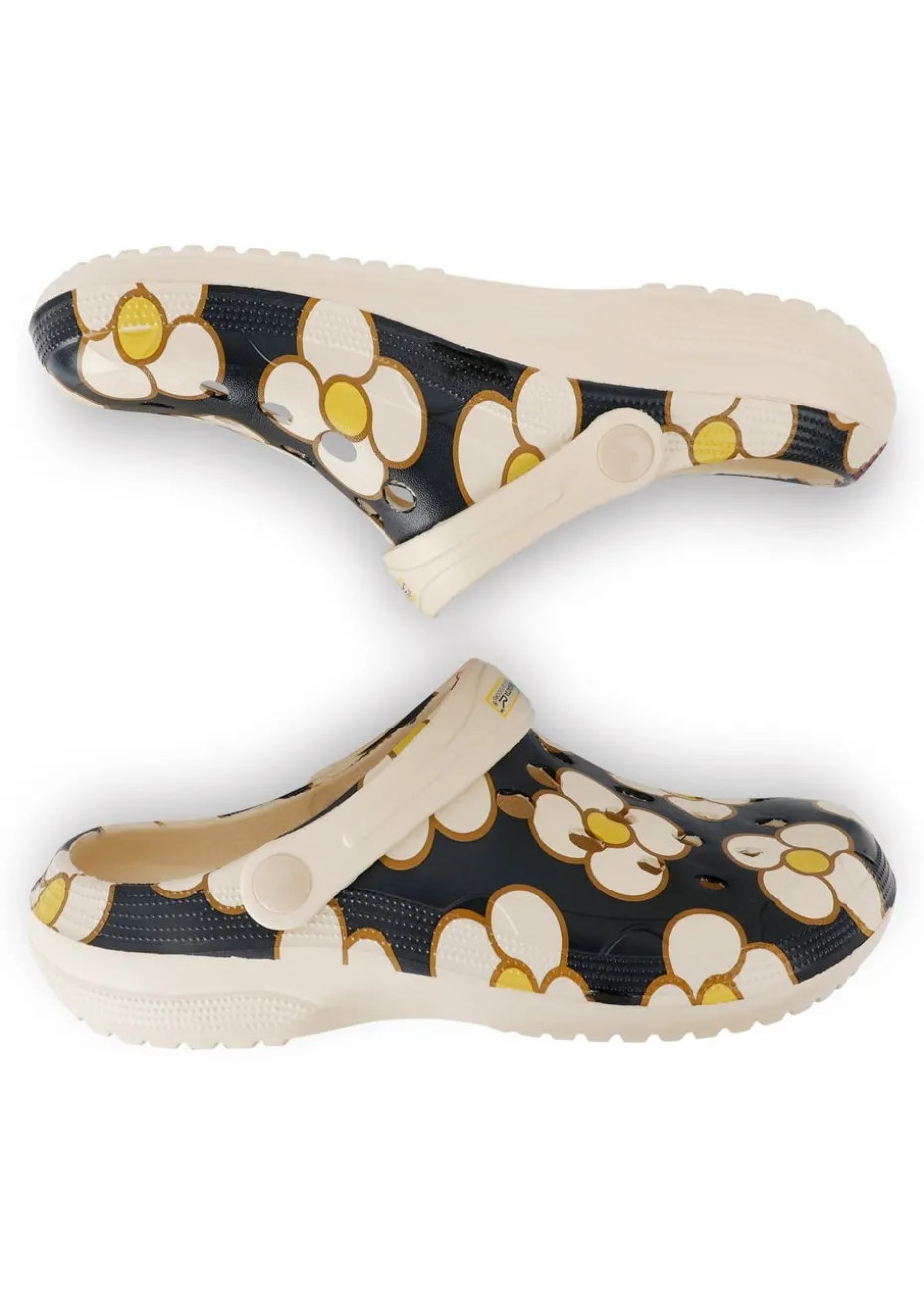 Regatta Spinning Flower Black Orla Clogs