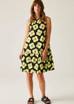 Regatta Spinning Flower Black Orla Kiely Summer II Dress