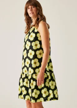 Regatta Spinning Flower Black Orla Kiely Summer II Dress