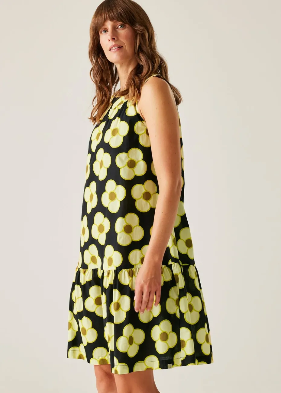 Regatta Spinning Flower Black Orla Kiely Summer II Dress