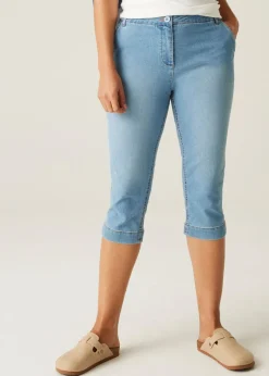 Regatta True Denim Light Blue Bayletta Capri