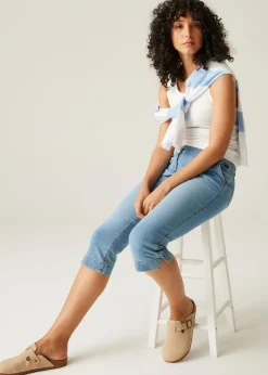Regatta True Denim Light Blue Bayletta Capri