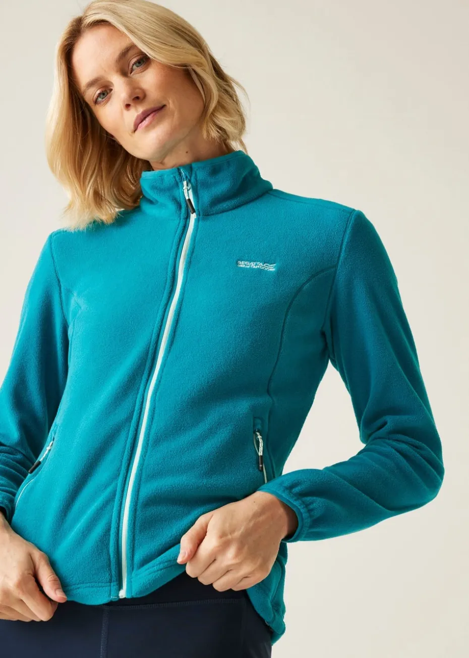 Regatta Turquoise Floreo IV Anti-Pill Symmetry Fleece