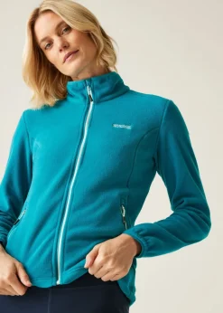 Regatta Turquoise Floreo IV Anti-Pill Symmetry Fleece