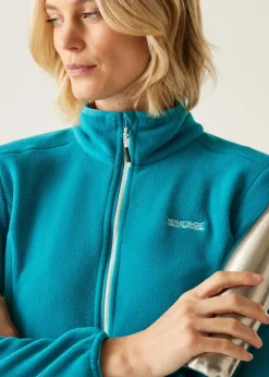 Regatta Turquoise Floreo IV Anti-Pill Symmetry Fleece
