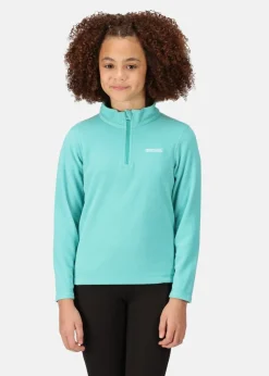 Regatta Turquoise Kids Hot Shot II Anti-Pill Symmetry Fleece (3- 16 Yrs)