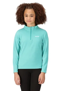 Regatta Turquoise Kids Hot Shot II Anti-Pill Symmetry Fleece (3- 16 Yrs)