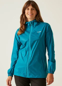 Regatta Turquoise Pack It III Waterproof Breathable Isolite Jacket