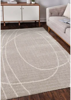 Relay Homemaker Halo Squiggle Natural Rug