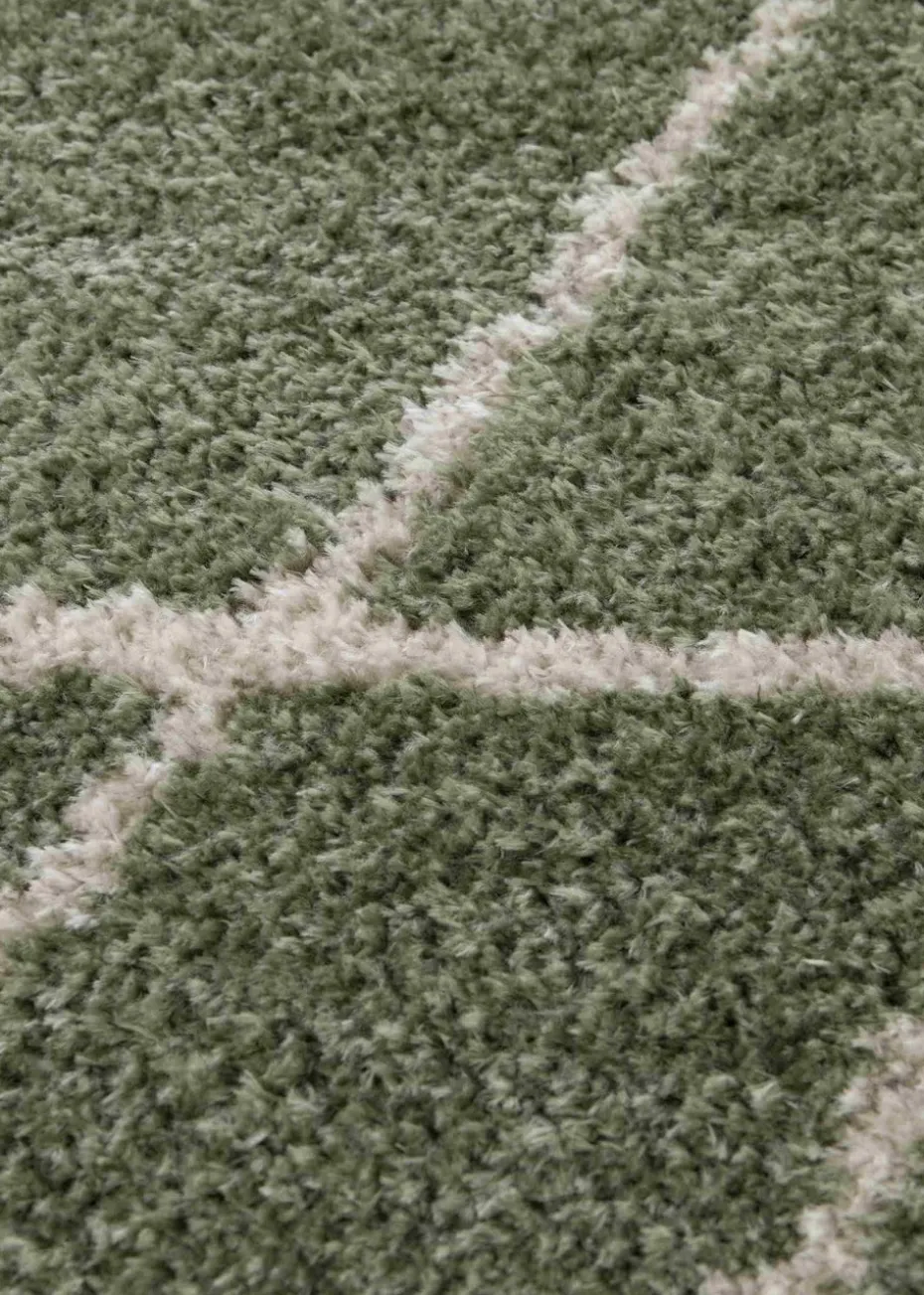 Relay Homemaker Halo Squiggle Sage Rug