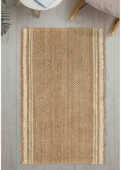 Relay Jute Check Natural Runner