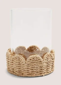 Retreat Round Scalloped Tray