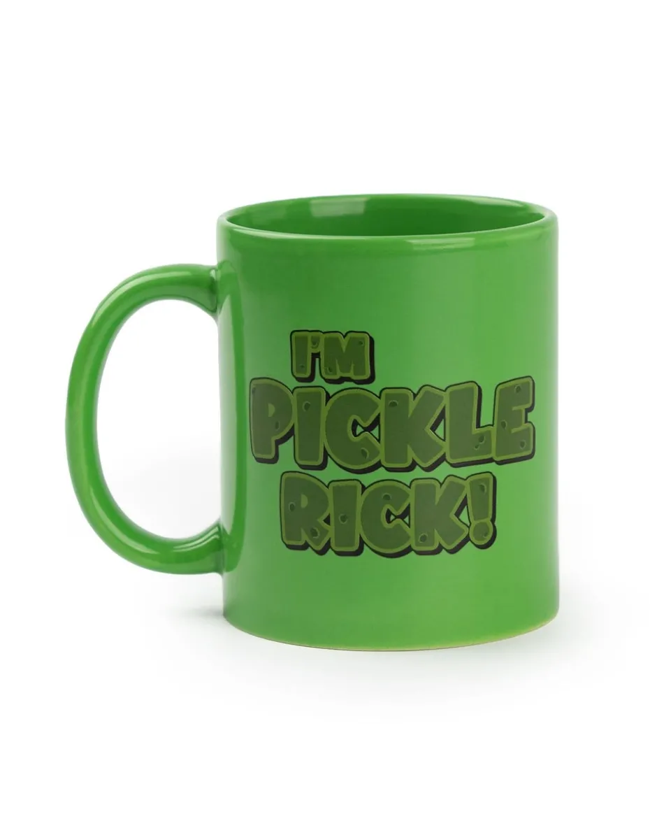 Rick & Morty Pickle Rick Mug & Sock Gift Set