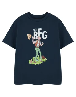 Roald Dahl BFG Unisex Kids Blue T-Shirt (3-14 Years)