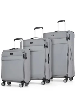 Rock Harper Suitcase Grey