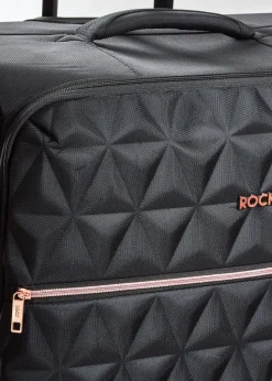 Rock Jewel Suitcase Black
