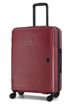 Rock Lincoln Burgundy Suitcase