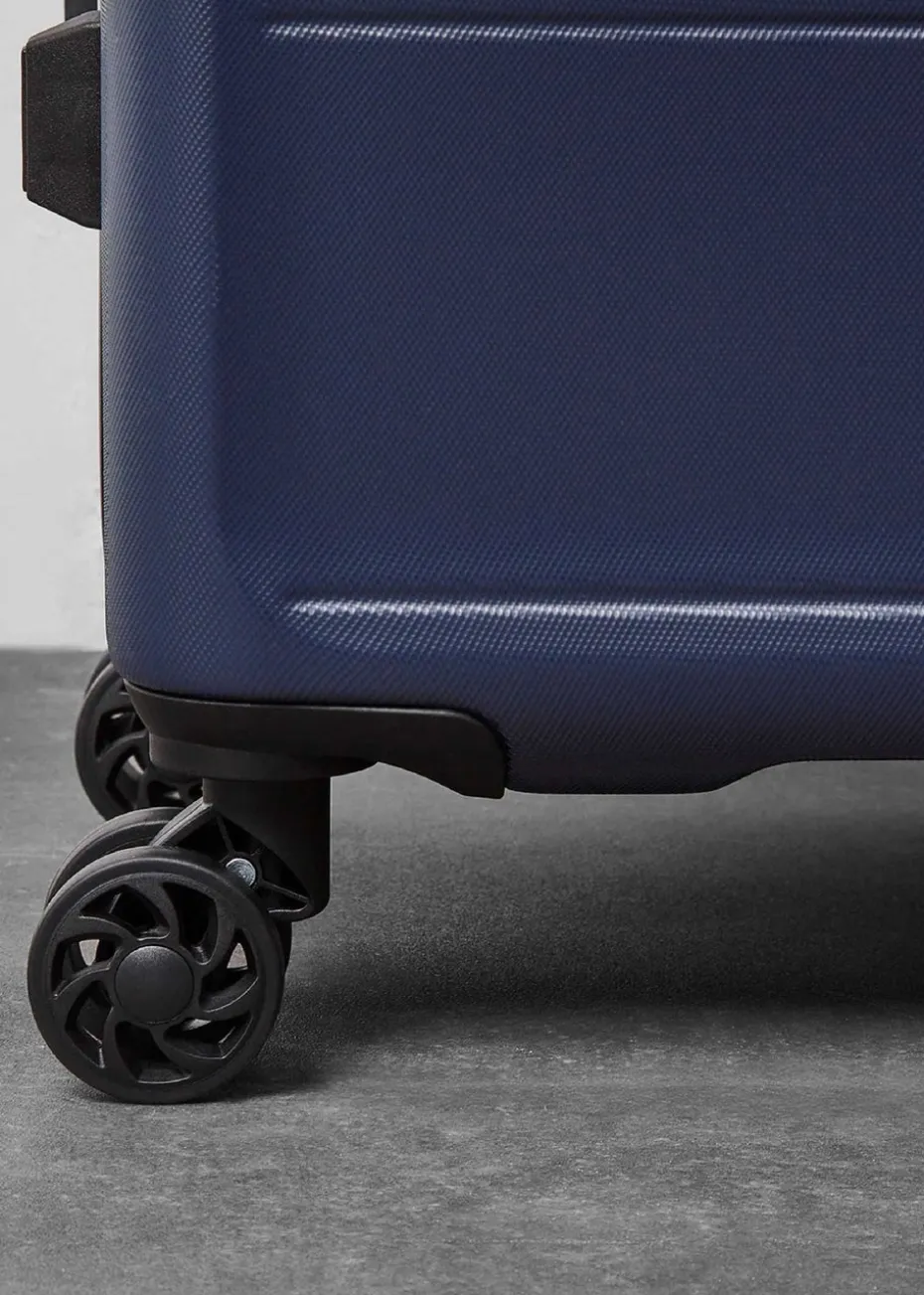 Rock Lincoln Navy Suitcase