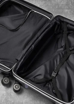 Rock Maya Suitcase Silver