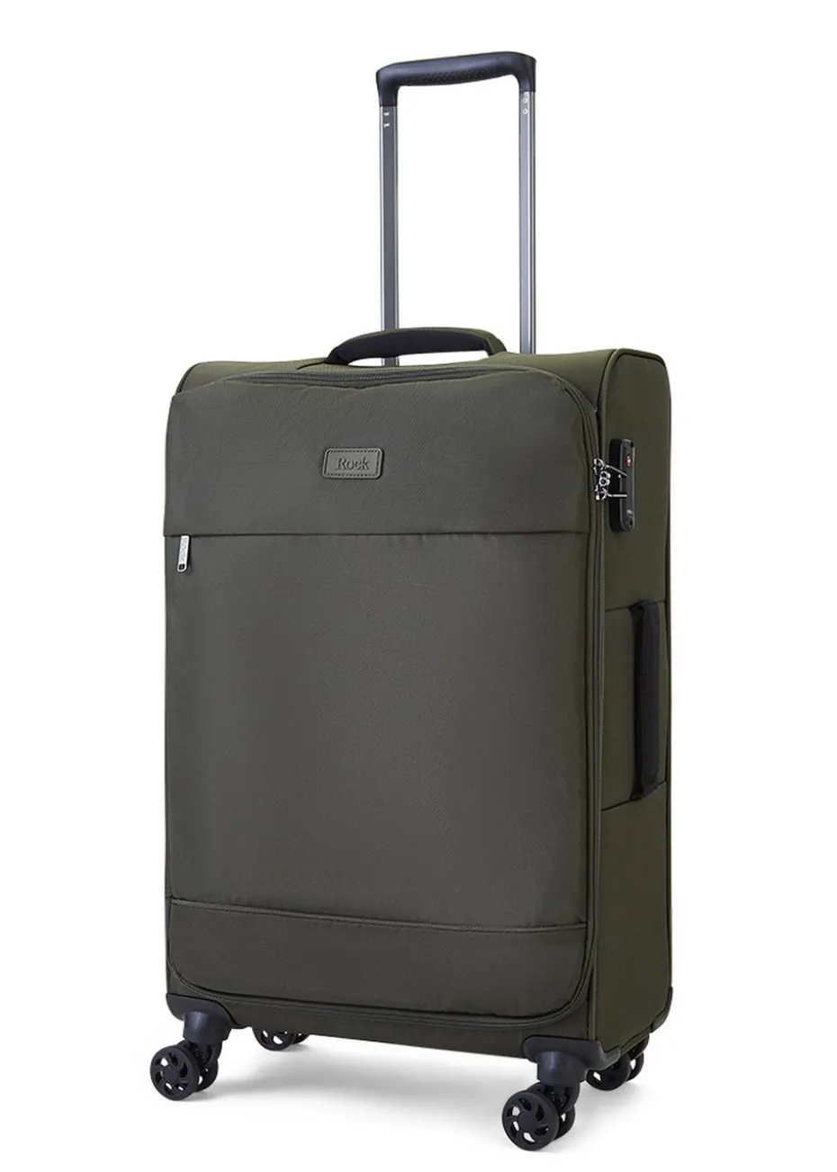 Rock Paris Suitcase Olive Green