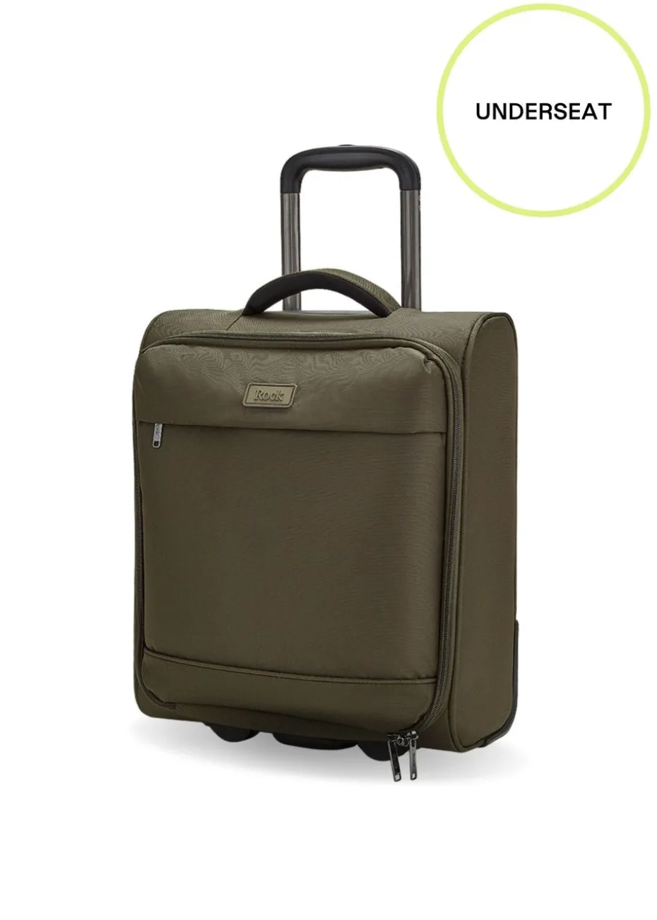 Rock Paris Suitcase Olive Green