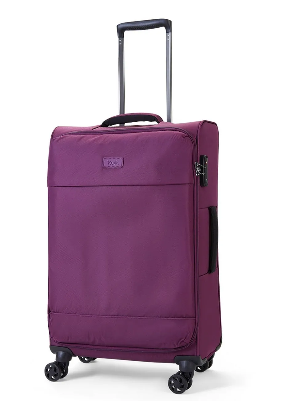 Rock Paris Suitcase Purple