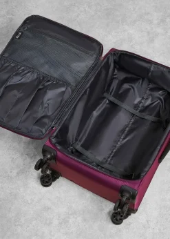 Rock Paris Suitcase Purple
