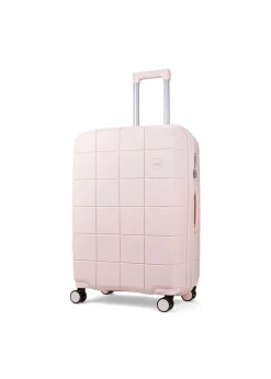 Rock Pixel Suitcase Pastel Pink