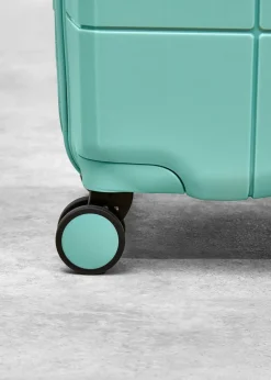 Rock Pixel Suitcase Pastel Green