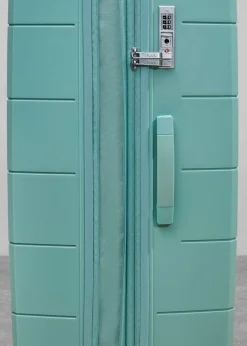 Rock Pixel Suitcase Pastel Green