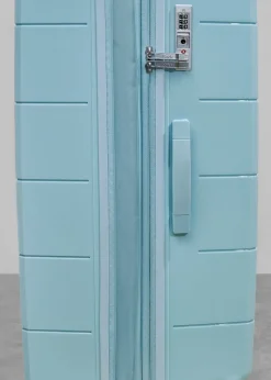 Rock Pixel Suitcase Pastel Blue