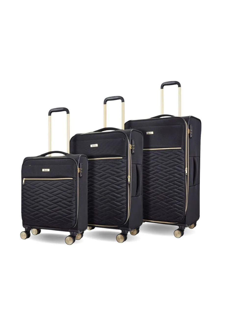Rock Sloane Suitcase Black