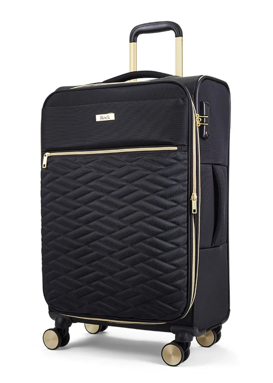 Rock Sloane Suitcase Black