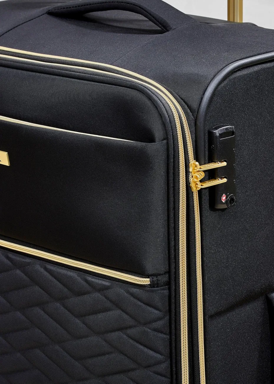 Rock Sloane Suitcase Black