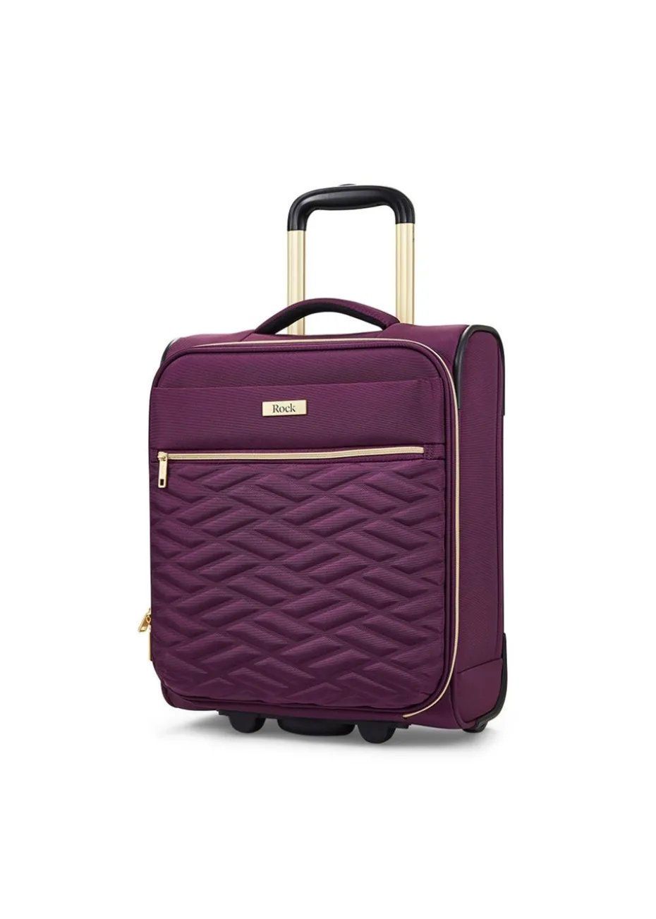 Rock Sloane Suitcase Purple