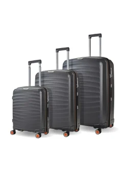 Rock Sunwave Suitcase Charcoal