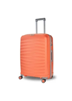 Rock Sunwave Suitcase Peach