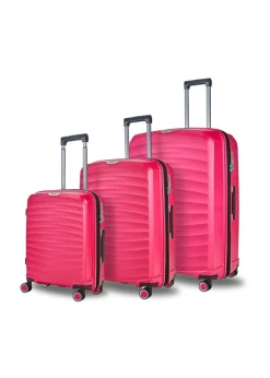 Rock Sunwave Suitcase Pink